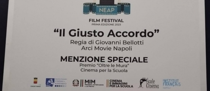 Un corto Arci Movie premiato al Neap Film Festival