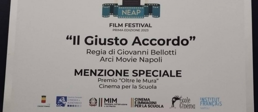 Un corto Arci Movie premiato al Neap Film Festival