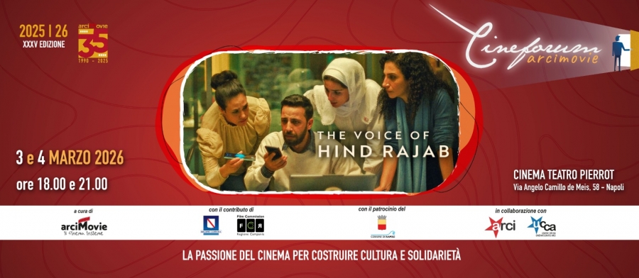 Cineforum Arci Movie: La voce di Hind Rajab