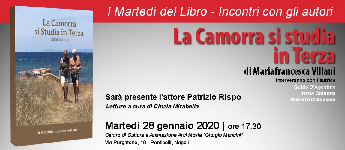 I Marted&igrave; del libro- Incontro con Mariafrancesca Villani e Patrizio Rispo