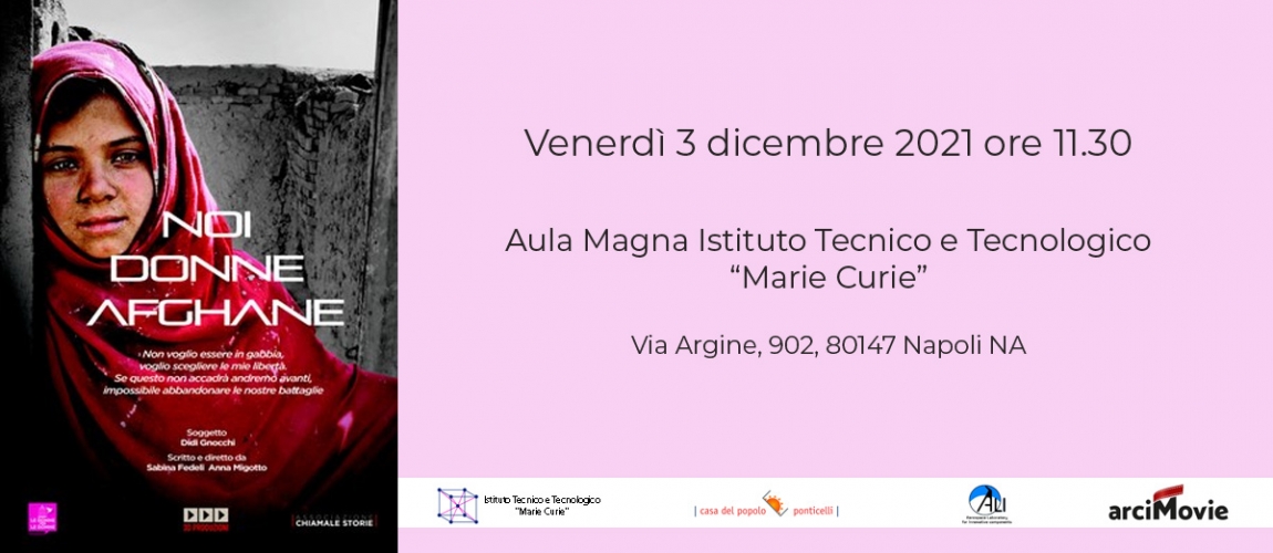 NOI DONNE AFGHANE all'I.T.I. Marie Curie