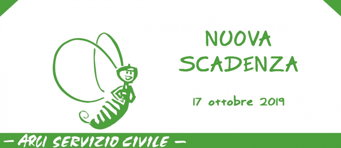 Prorogato il bando 2019 del Servizio Civile Universale