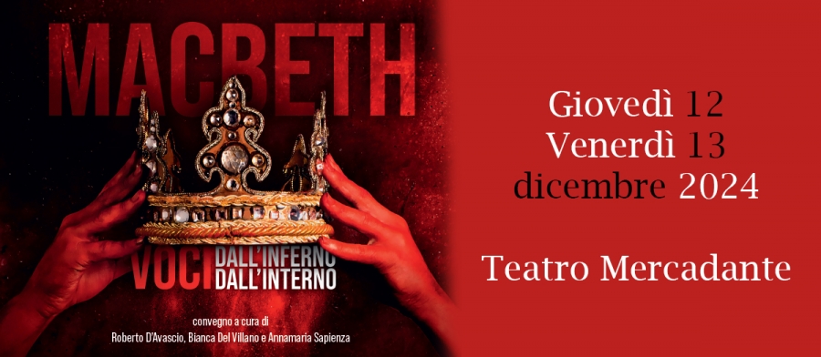 Convegno Macbeth, voci dall&rsquo;inferno/voci dall&rsquo;interno
