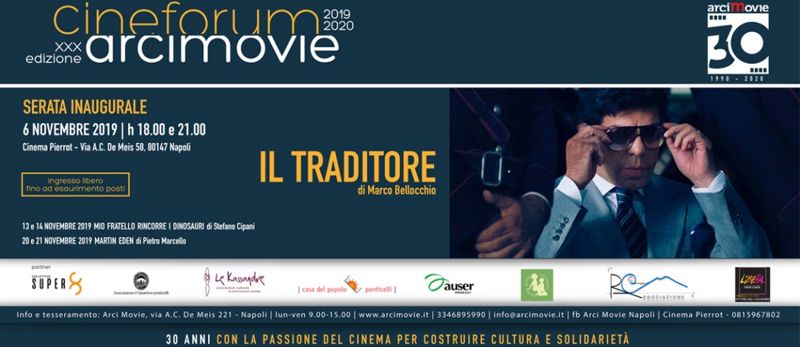 Inaugurazione XXX edizione Cineforum Arci Movie con Valia Santella