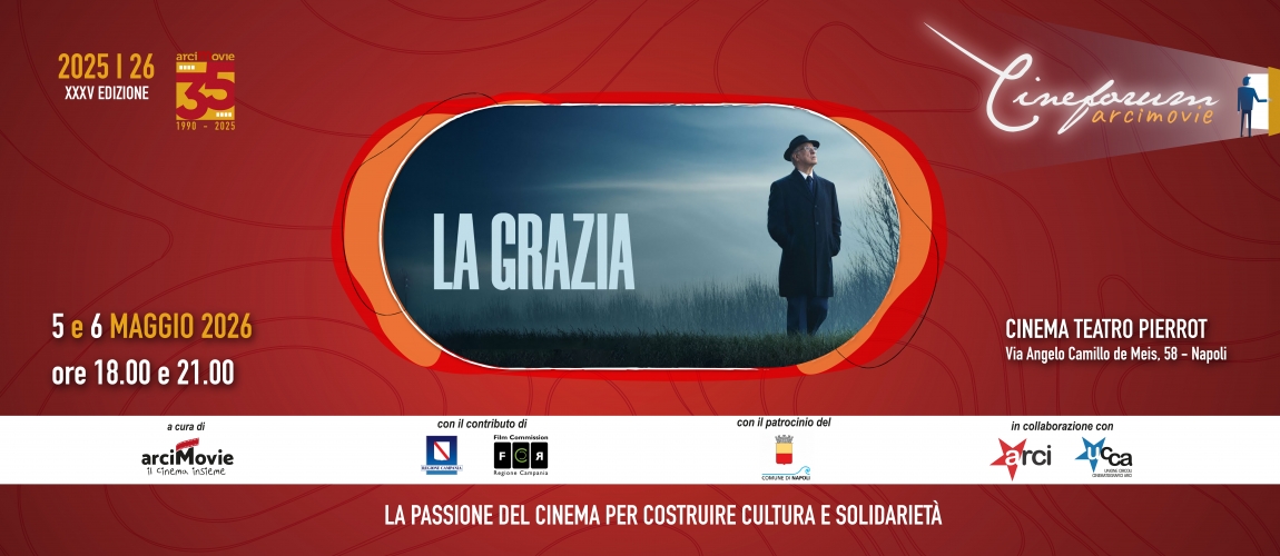 La Grazia di Paolo Sorrentino al Cineforum Arci Movie