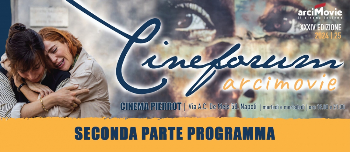 Seconda parte programma Cineforum 2024/25