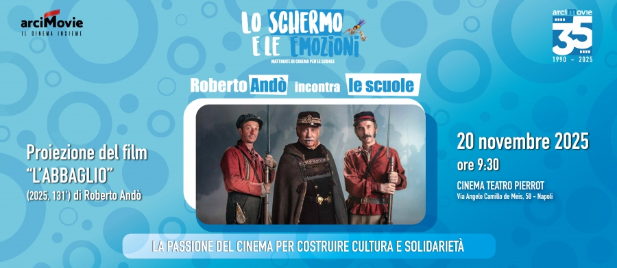 Roberto And&ograve; incontra le scuole