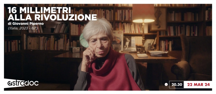 Giovanni Piperno e Luciana Castellina ospiti di Astradoc