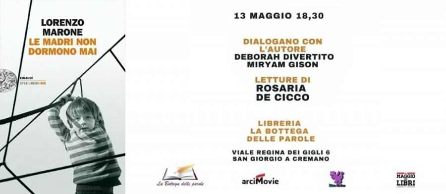 Presentazione del libro LE MADRI NON DORMONO MAI