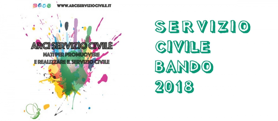 Bando Servizio Civile Nazionale 2018