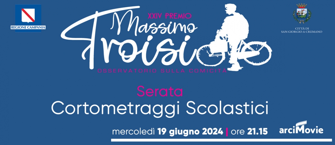 Proiezione corti scolastici Premio Troisi