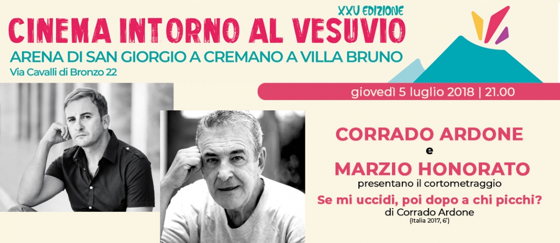 Corrado Ardone e Marzio Honorato all'Arena di San Giorgio a Cremano