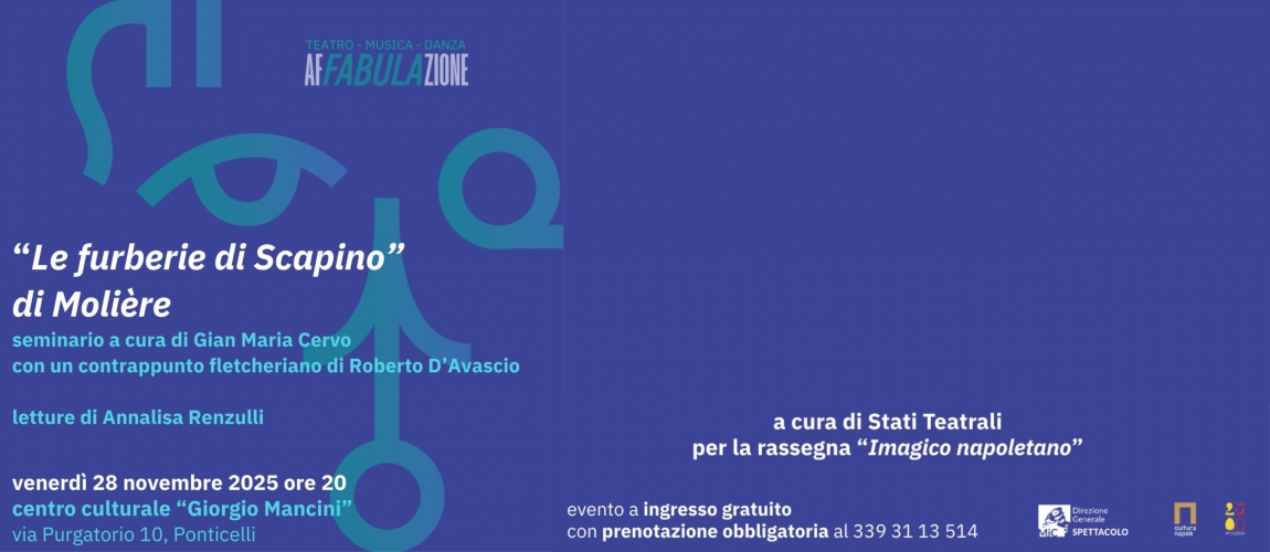 AFFABULAZIONE: "Le furberie di Scapino"