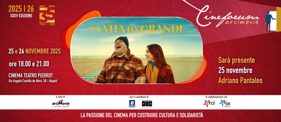 Adriano Pantaleo al Cineforum Arci Movie