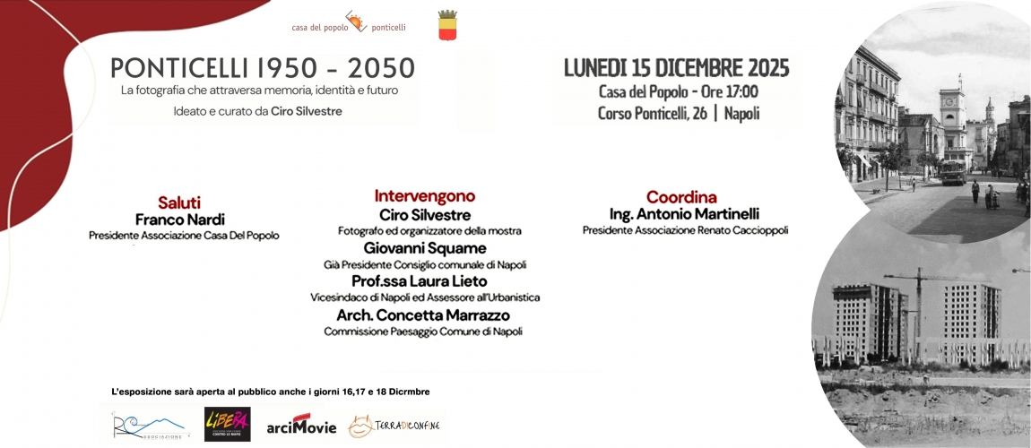 Mostra fotografica "PONTICELLI 1950-2050"