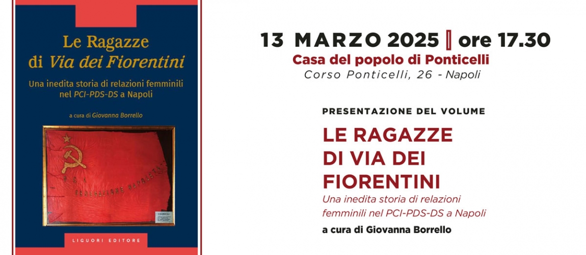 Presentazione del volume LE RAGAZZE  DI VIA DEI  FIORENTINI