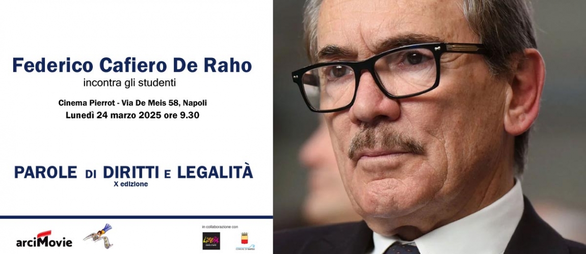 Federico Cafiero De Raho incontra gli studenti